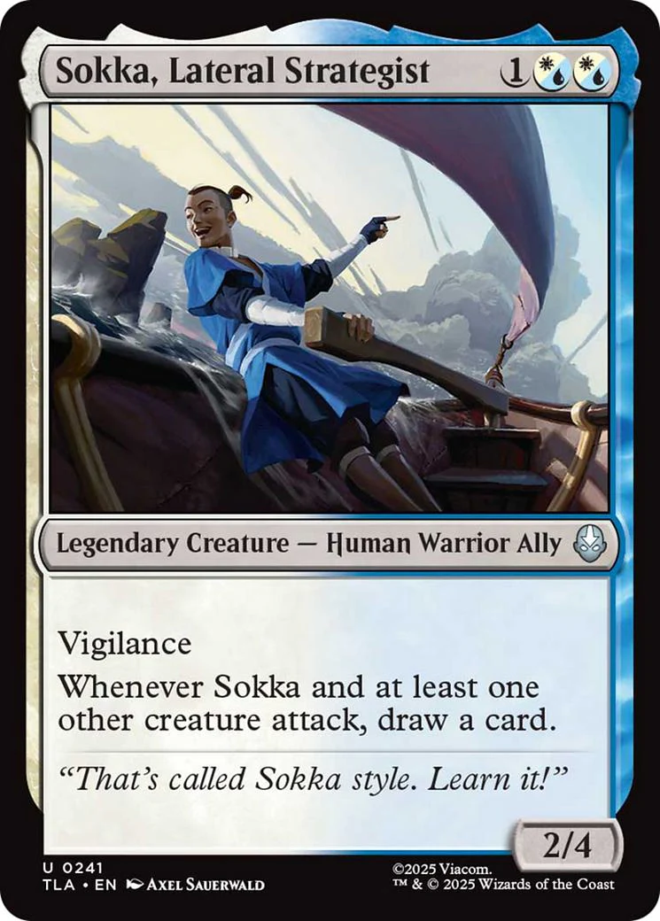 Sokka, Lateral Strategist [241] [Avatar: The Last Airbender] [Non-Foil]