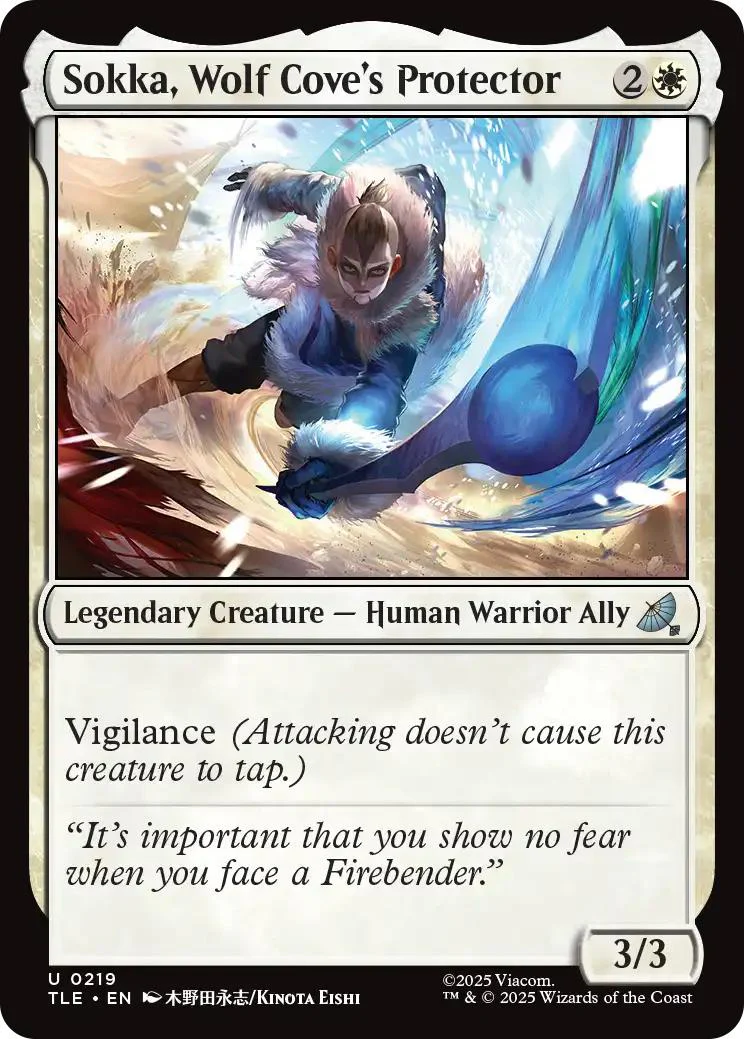 Sokka, Wolf Cove's Protector [219] [Avatar: The Last Airbender Eternal] [Non-Foil]