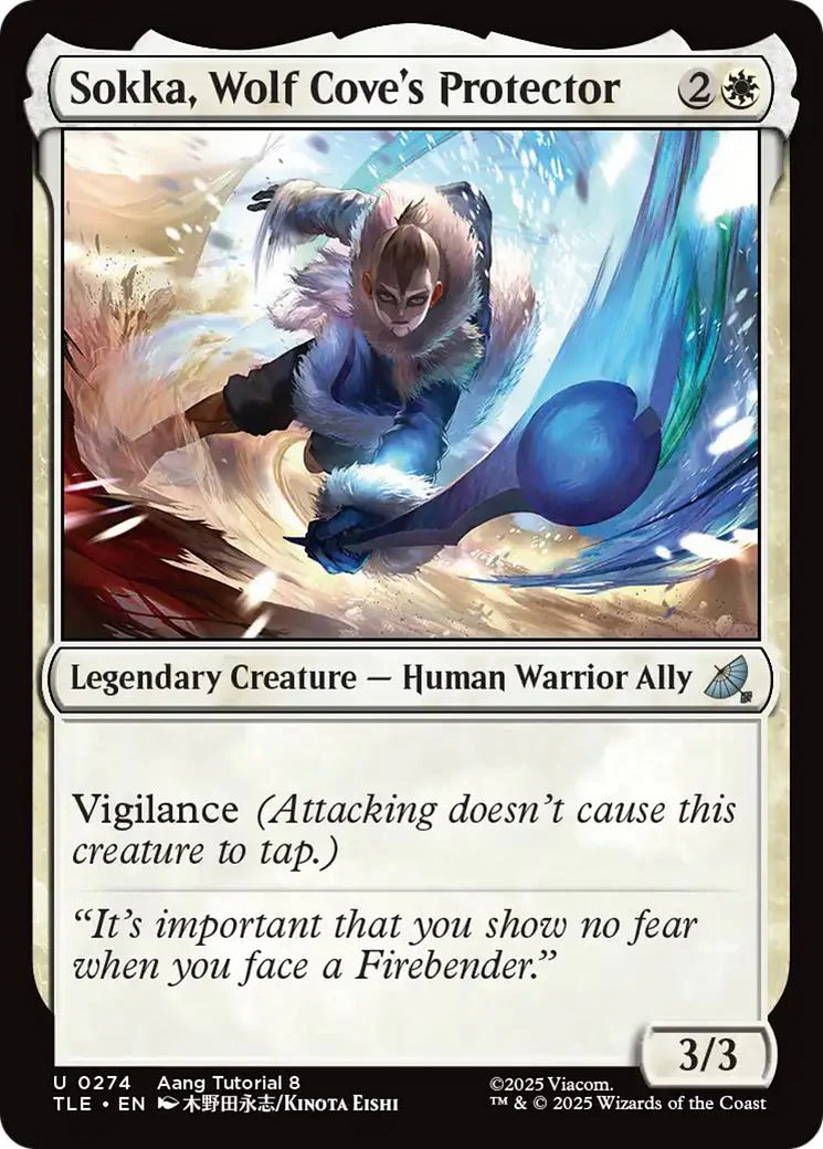 Sokka, Wolf Cove's Protector [274] [Avatar: The Last Airbender Eternal] [Non-Foil]