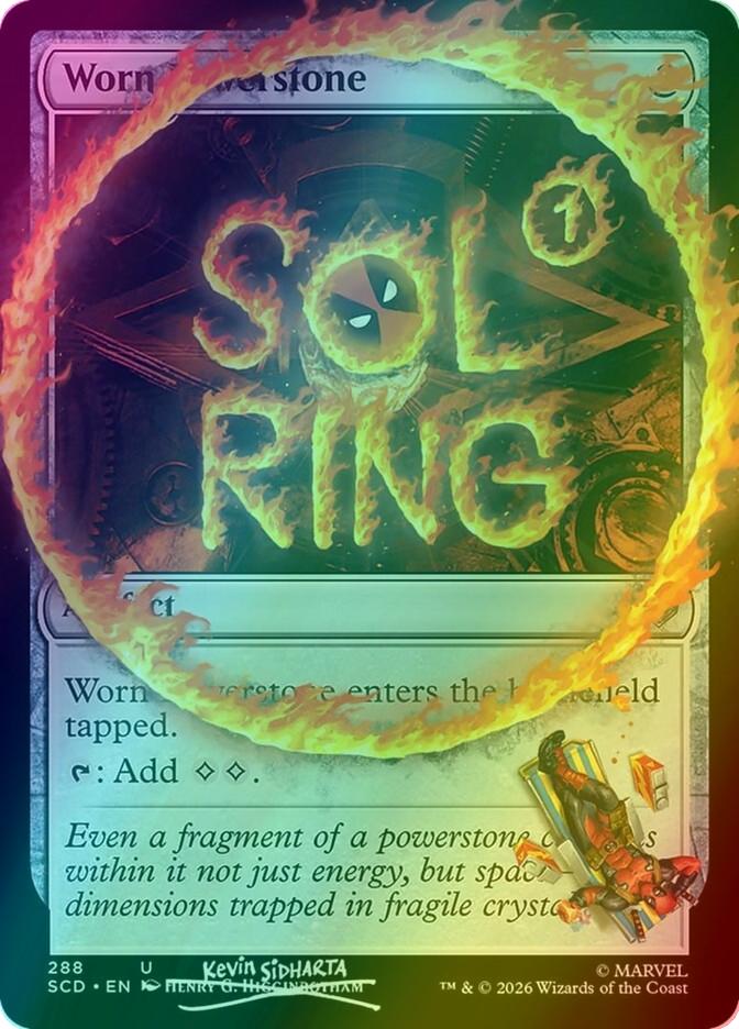 Sol Ring [IFIYW-5] [Deadpool: I fixed it (You're Welcome)] [Secret Lair Drop] [Foil]