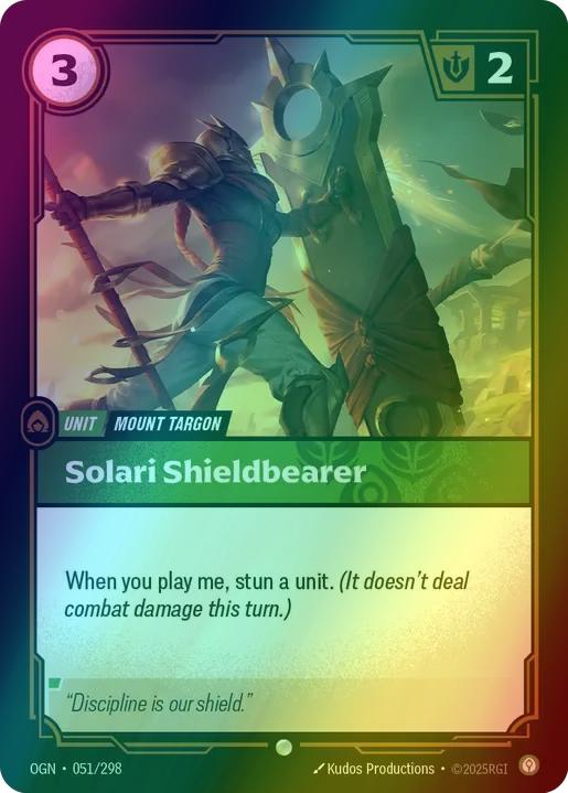Solari Shieldbearer - 051/298 [Origins] [Foil]