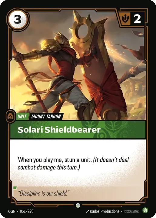 Solari Shieldbearer - 051/298 [Origins] [Non-Foil]