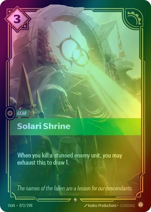 Solari Shrine - 072/298 [Origins] [Foil]
