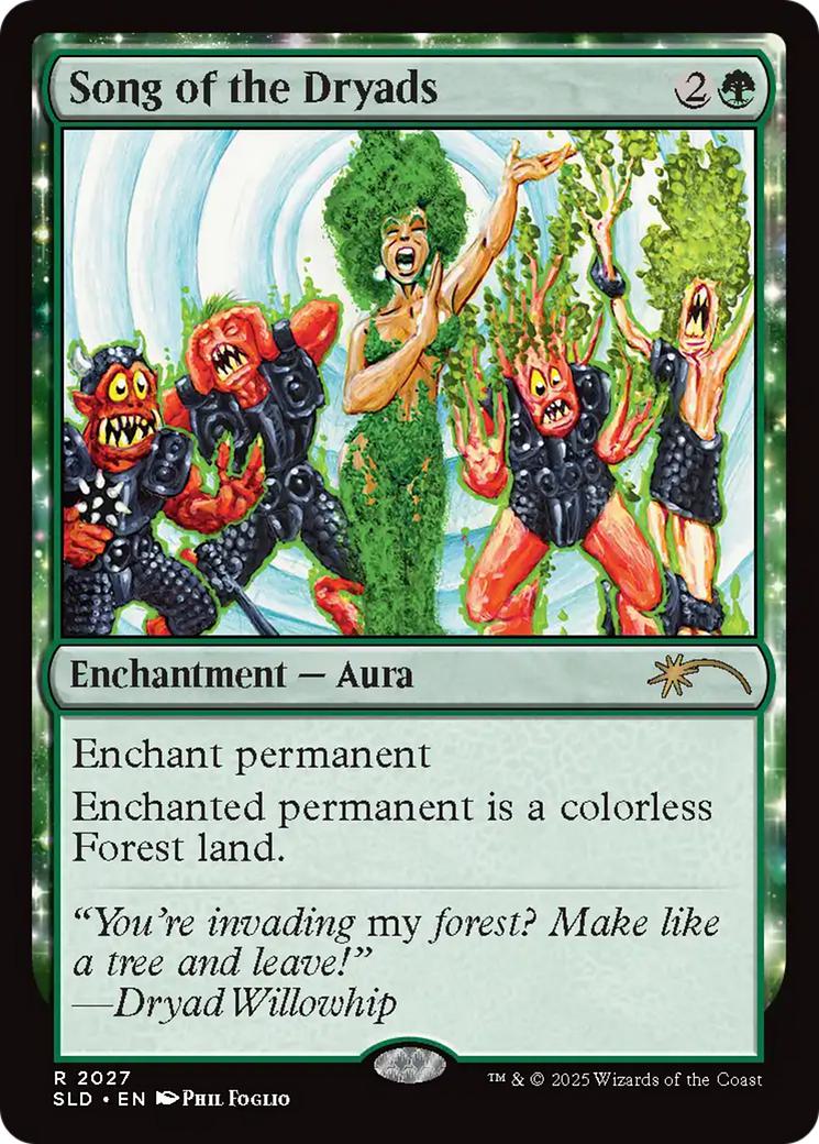 Song of the Dryads [2027] [Phil Foglio] [Secret Lair Drop] [Non-Foil]