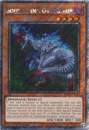 Souleating Oviraptor - RA04-EN288 - Platinum Secret Rare - 1st Edition