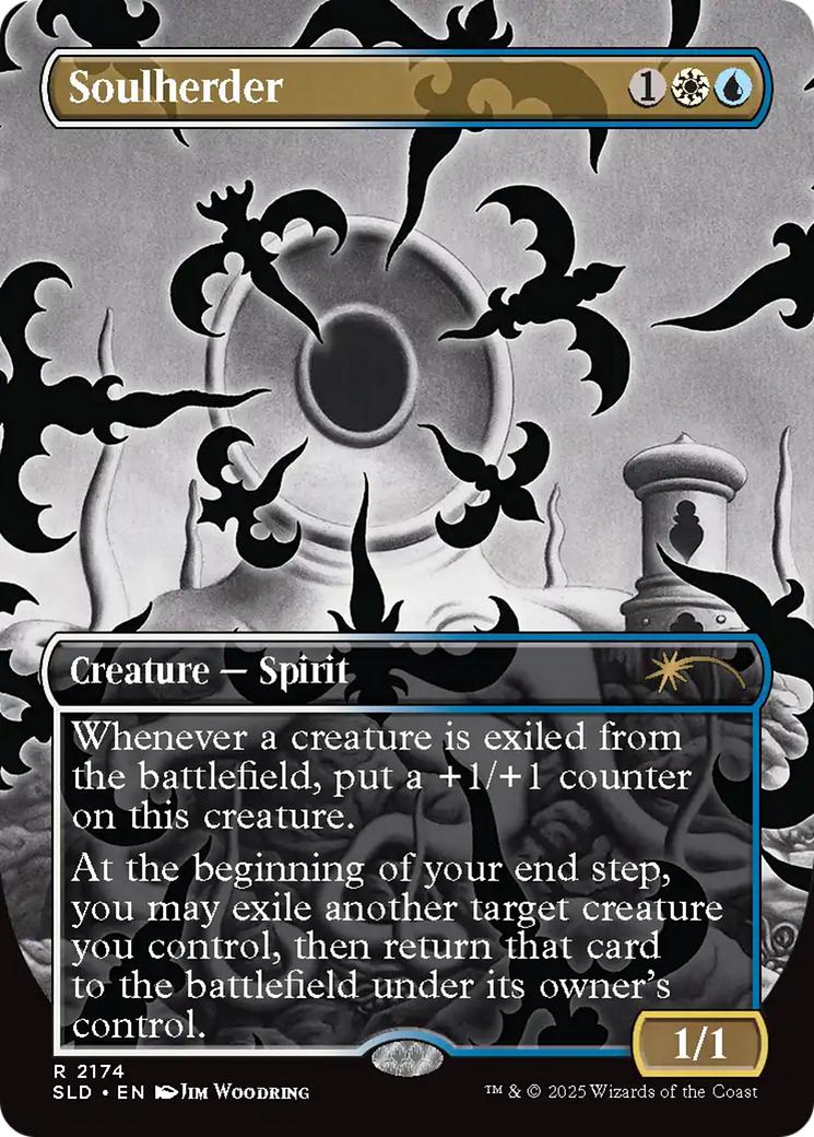Soulherder [2174] [Borderless] [Dreaming Darkly] [Secret Lair Drop] [Non-Foil]