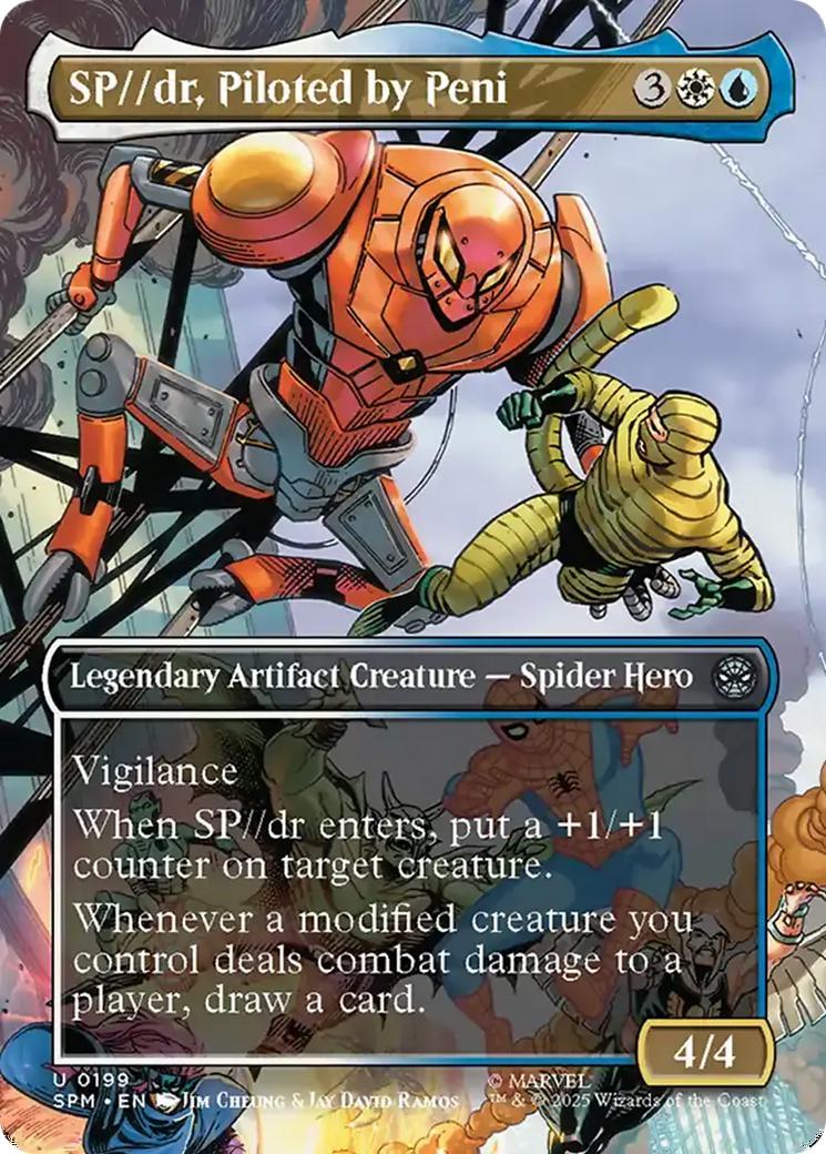 SP//dr, Piloted by Peni [199] [Borderless] [Scene] [Marvel's Spider-Man] [Non-Foil]
