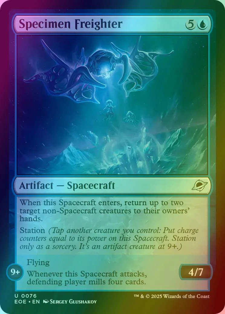Specimen Freighter [76] [Edge of Eternities] [Foil]
