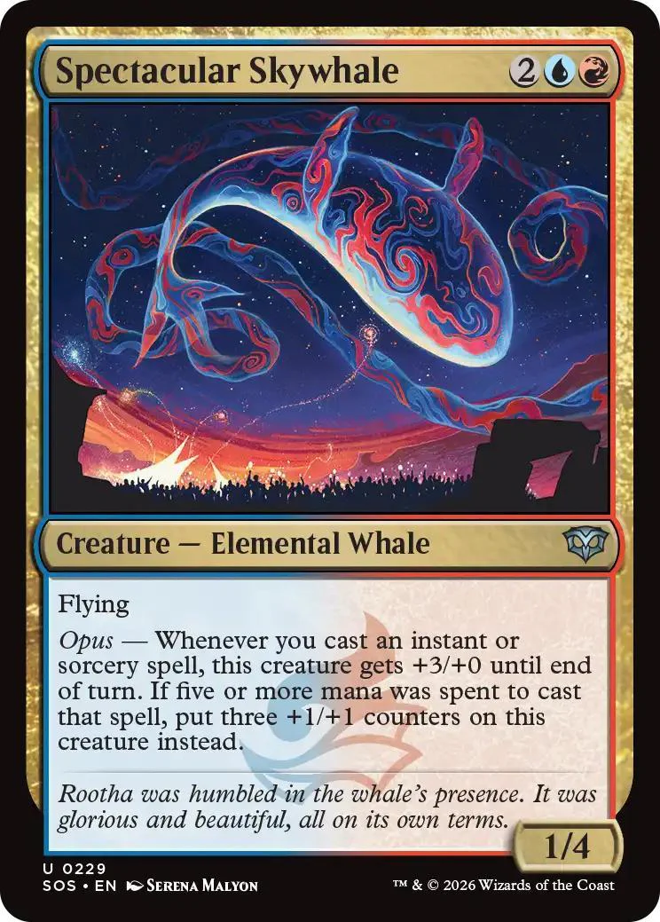 Spectacular Skywhale [229] [Secrets of Strixhaven] [Non-Foil]