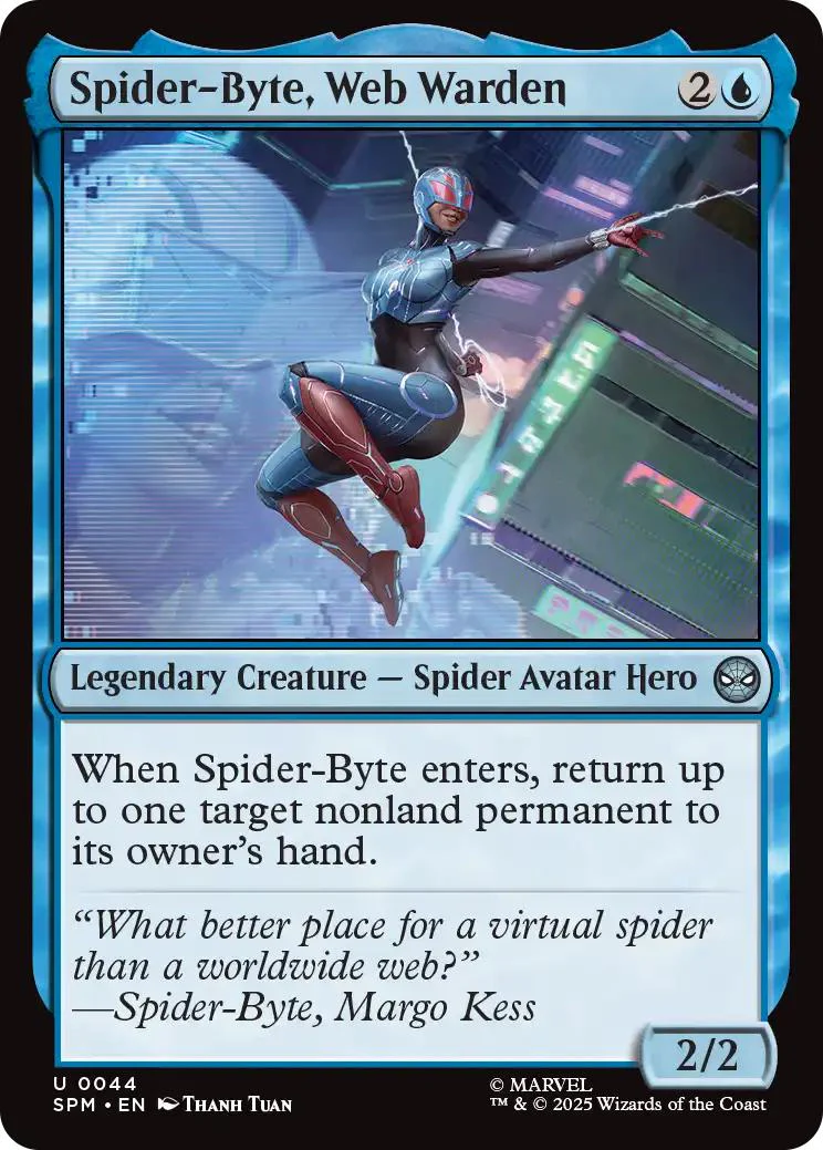 Spider-Byte, Web Warden [44] [Marvel's Spider-Man] [Non-Foil]
