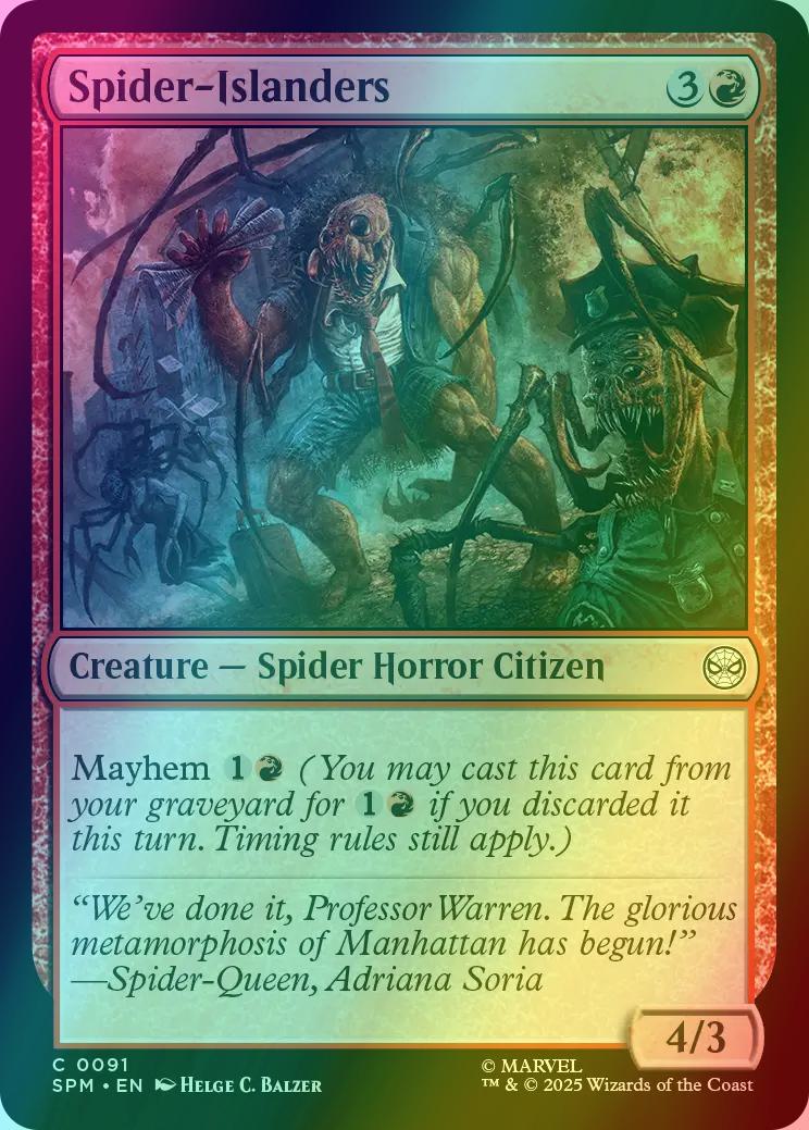 Spider-Islanders [91] [Marvel's Spider-Man] [Foil]