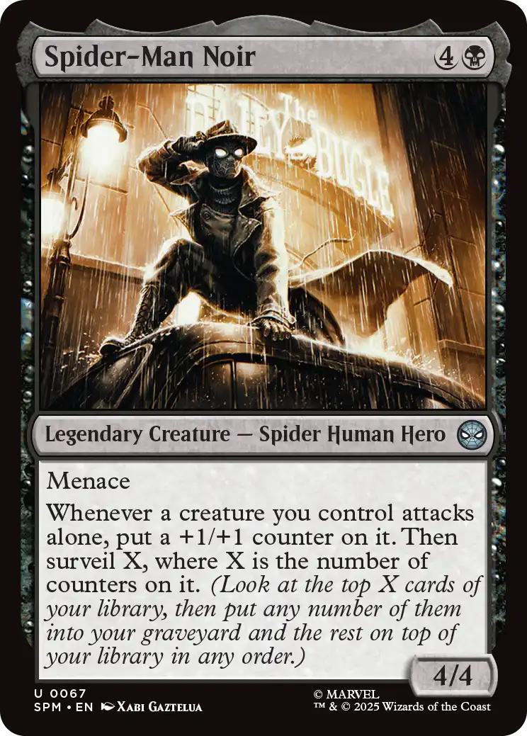 Spider-Man Noir [67] [Marvel's Spider-Man] [Non-Foil]