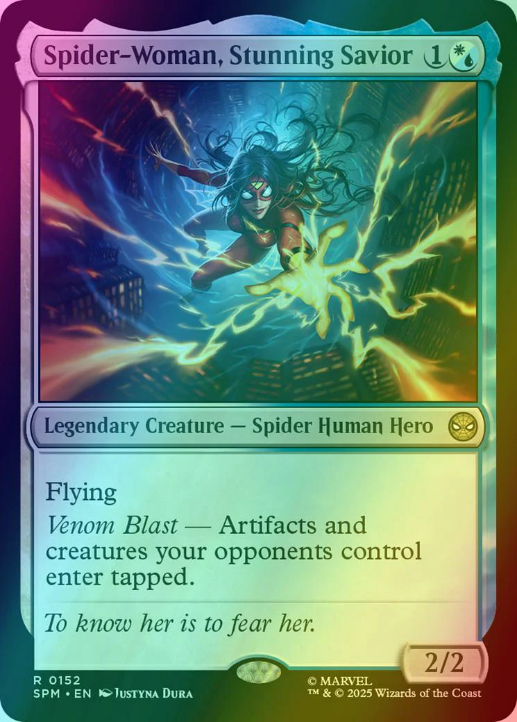 Spider-Woman, Stunning Savior [152] [Marvel's Spider-Man] [Foil]