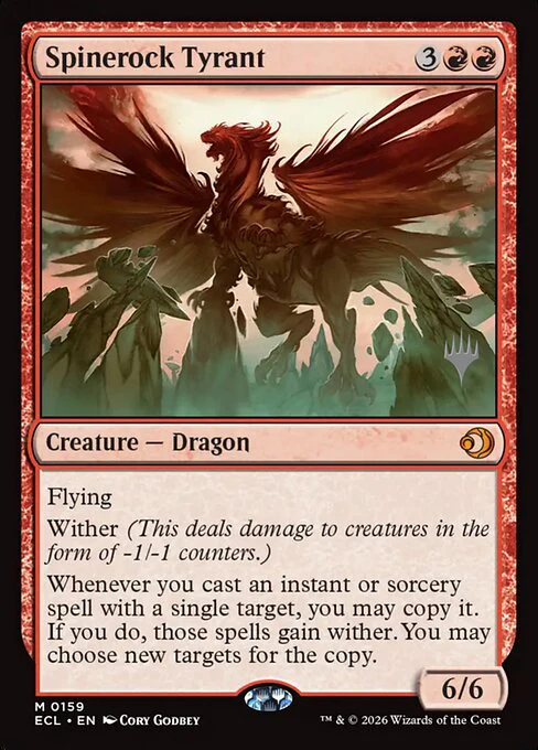 Spinerock Tyrant [159p] [Promo Pack] [Lorwyn Eclipsed: Promos] [Non-Foil]