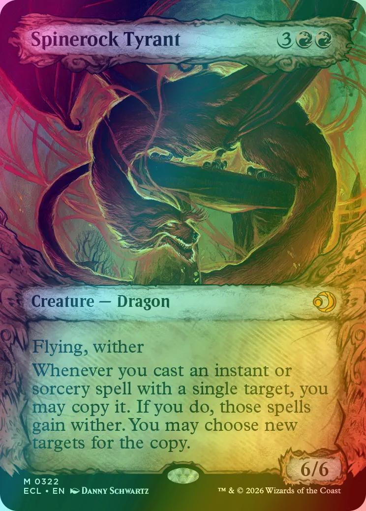 Spinerock Tyrant [322] [Fable Frame] [Lorwyn Eclipsed] [Foil]