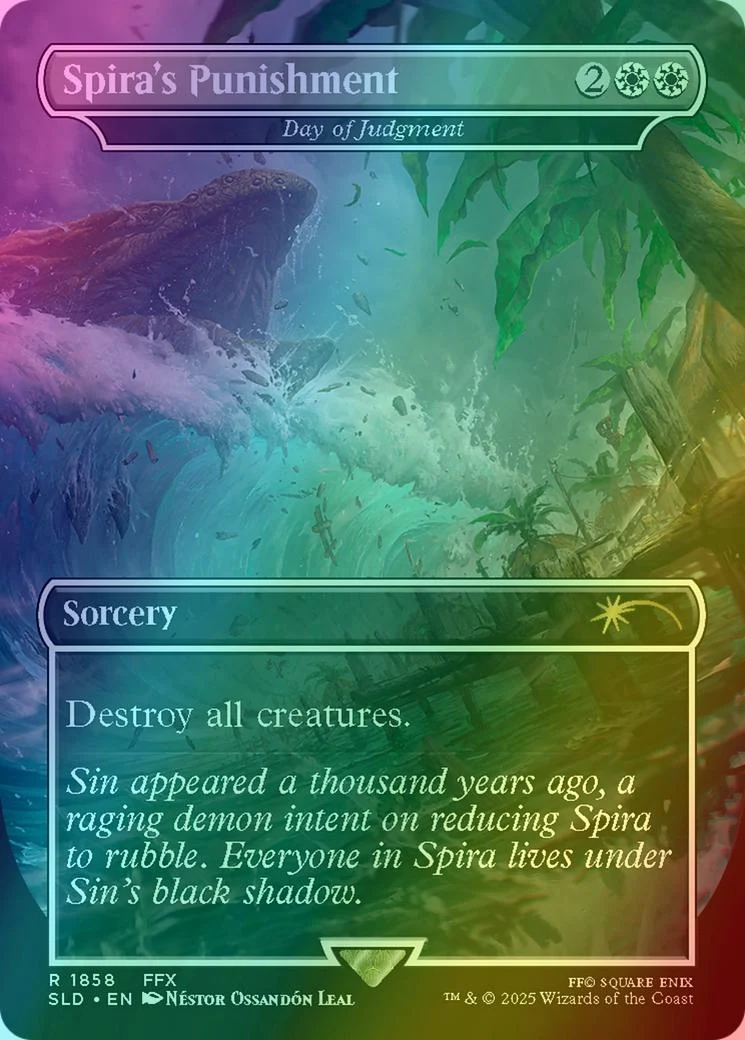 Spira's Punishment - Day of Judgment [1858] [Borderless] [FINAL FANTASY: Game Over] [Secret Lair Drop] [Foil]