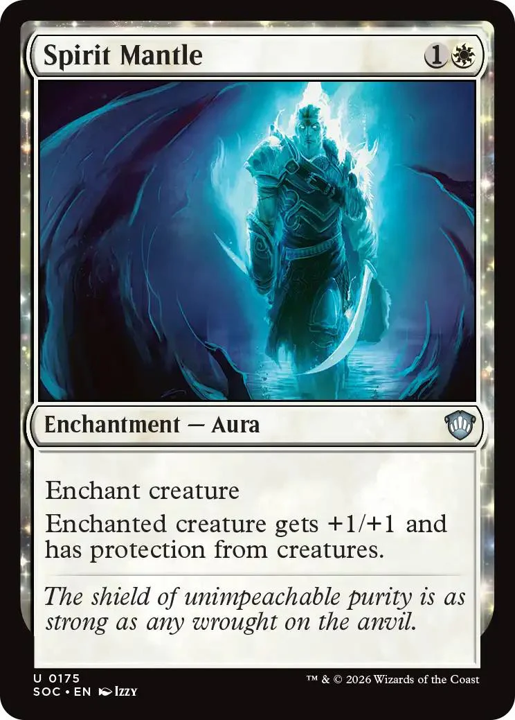 Spirit Mantle [175] [Secrets of Strixhaven: Commander] [Non-Foil]