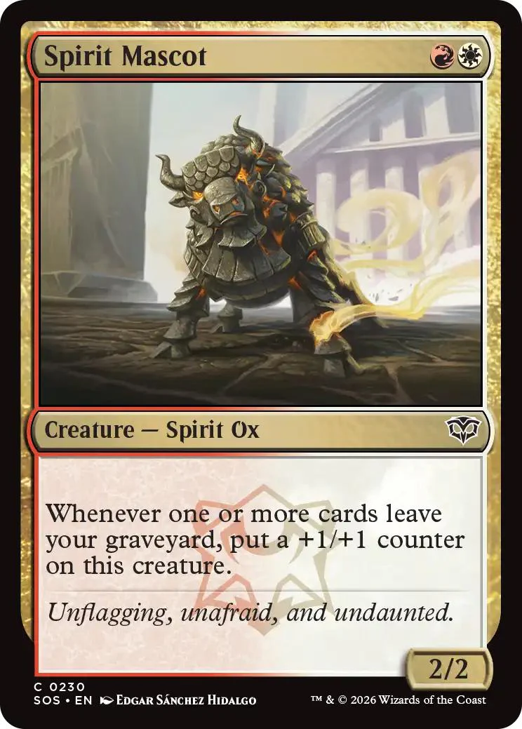Spirit Mascot [230] [Secrets of Strixhaven] [Non-Foil]