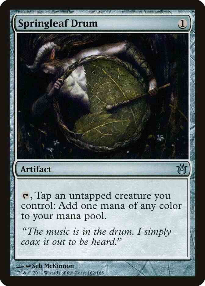 Springleaf Drum [162] [Born of the Gods] [Non-Foil]