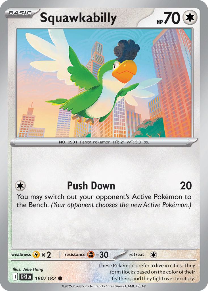 Squawkabilly - 160/182 - Common [sv10-160] [Non-Holo]