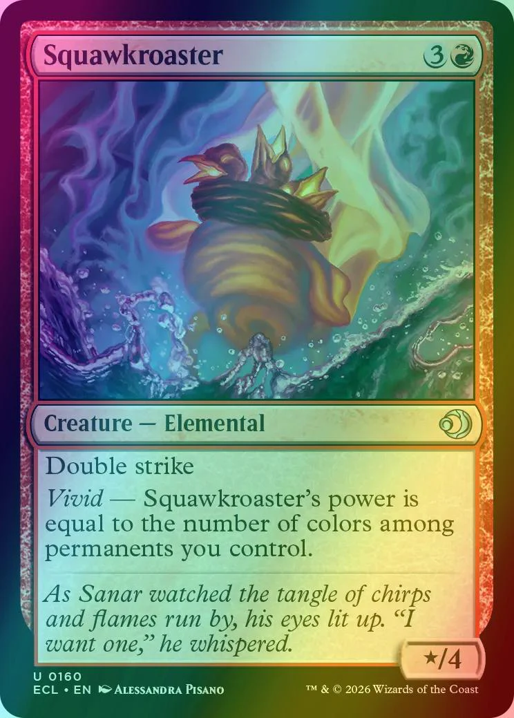 Squawkroaster [160] [Lorwyn Eclipsed] [Foil]