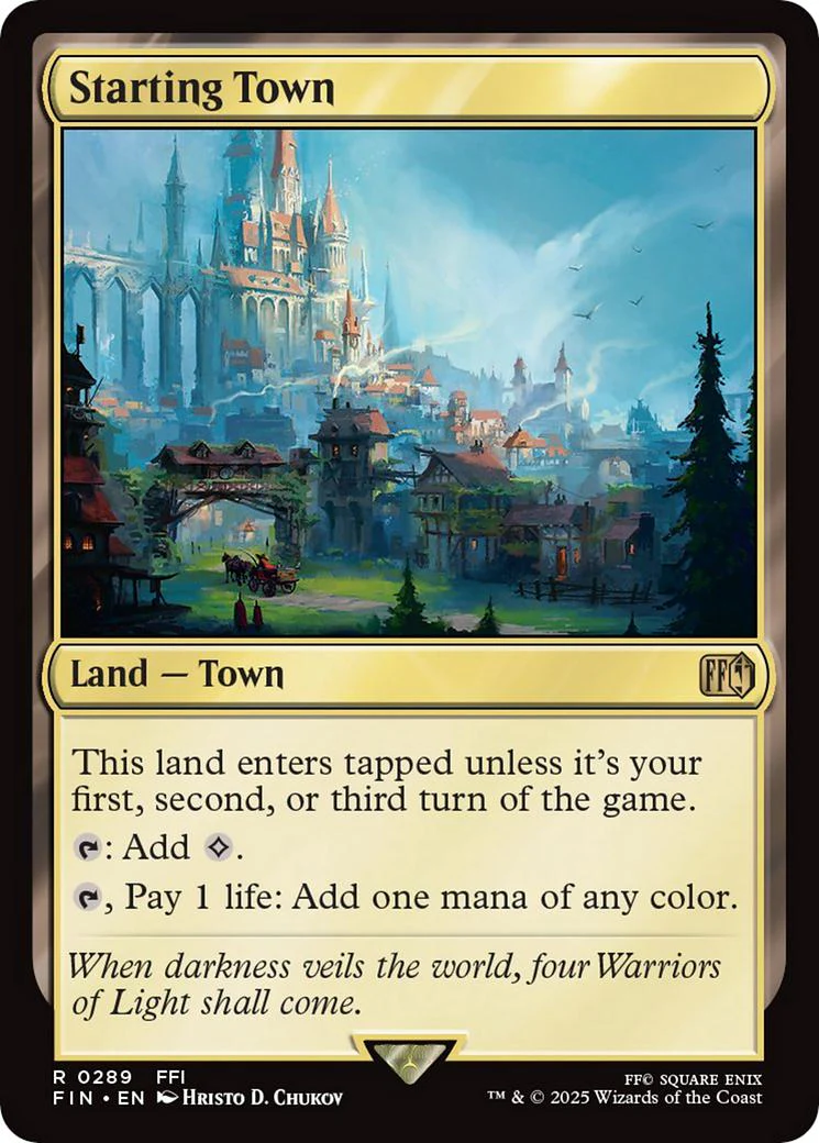 Starting Town [289] [FINAL FANTASY] [Non-Foil]