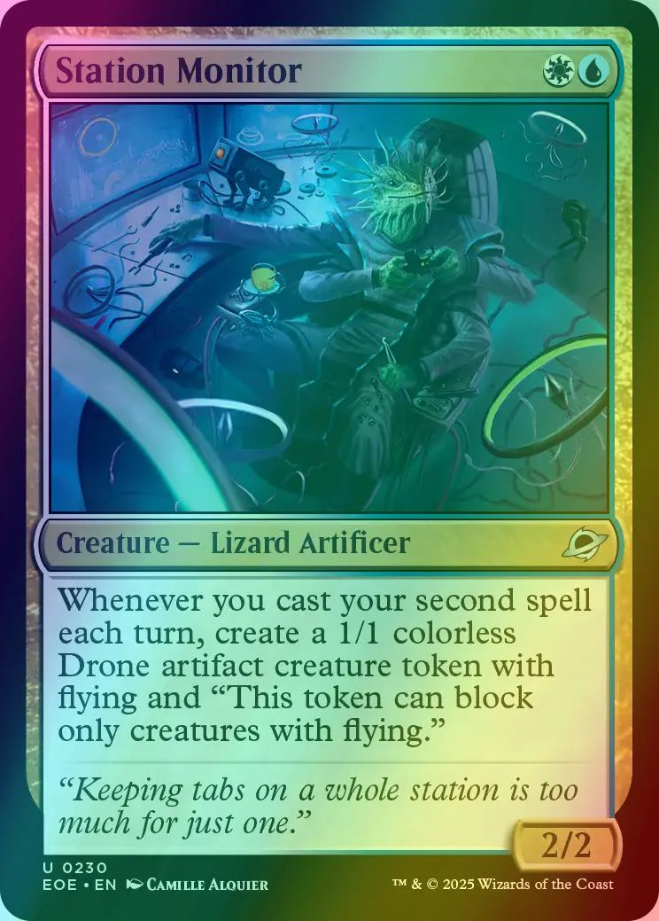 Station Monitor [230] [Edge of Eternities] [Foil]