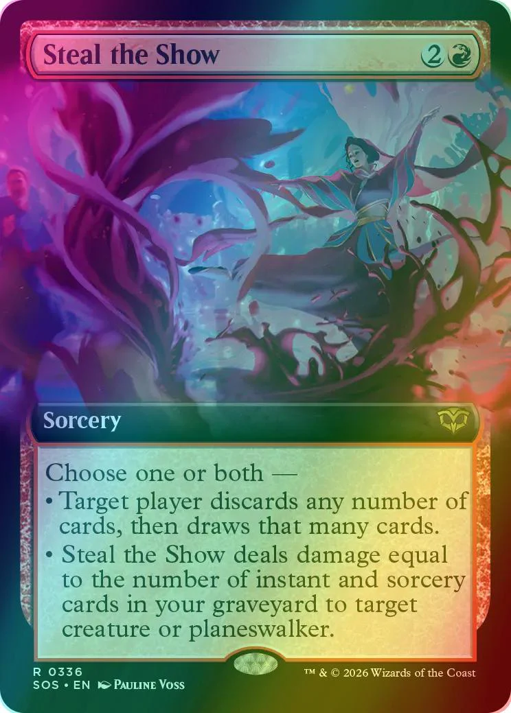Steal the Show [336] [Extended Art] [Secrets of Strixhaven] [Foil]