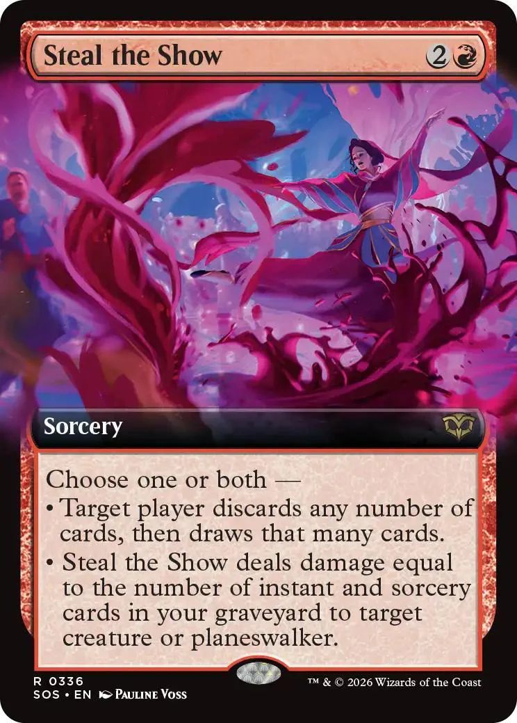 Steal the Show [336] [Extended Art] [Secrets of Strixhaven] [Non-Foil]