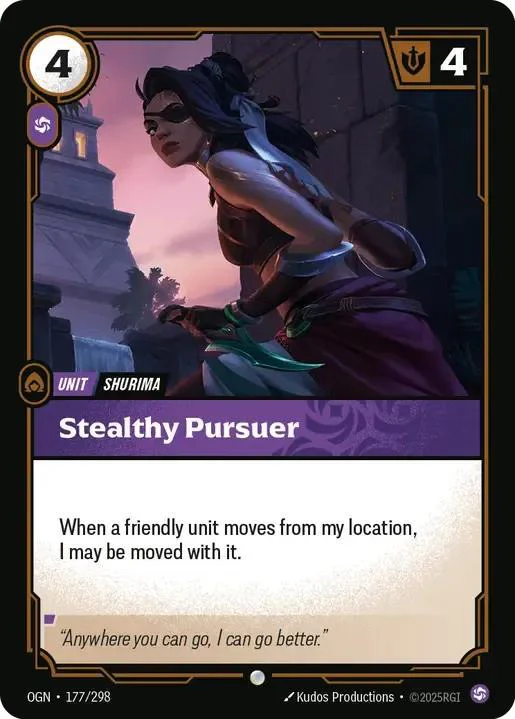 Stealthy Pursuer - 177/298 [Origins] [Non-Foil]