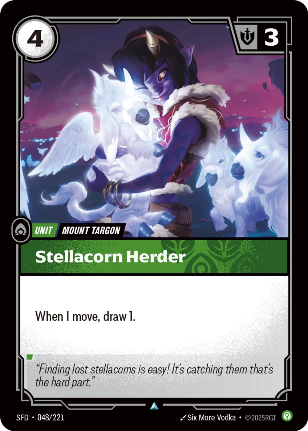 Stellacorn Herder - 048/221 [Spiritforged] [Non Foil]