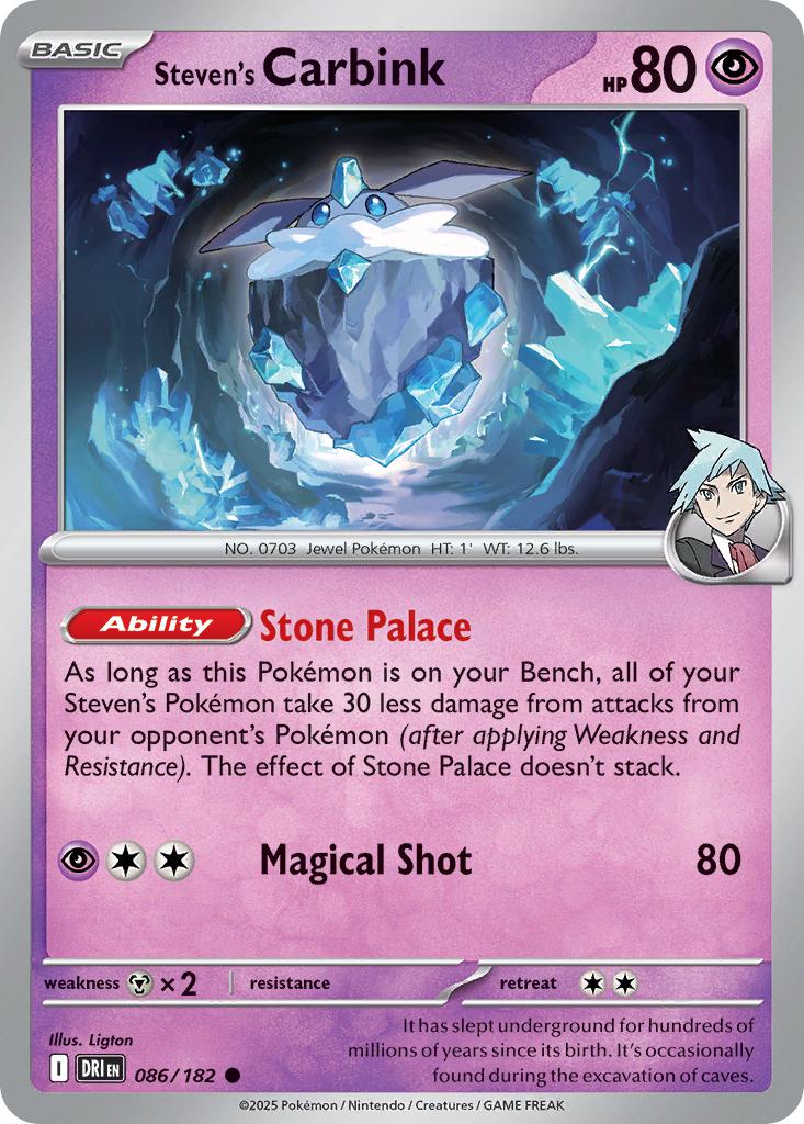 Steven's Carbink - 086/182 - Common [sv10-086] [Non-Holo]