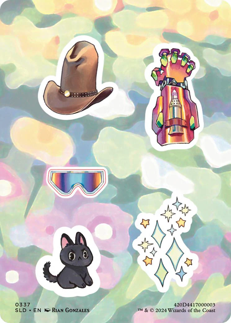Sticker sheet [0337] [Pick 'Em And Stick 'Em] [Secret Lair Drop] [Non-Foil]