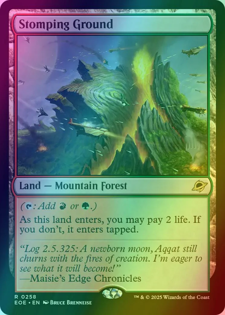 Stomping Ground [258p] [Promo Pack] [Edge of Eternities: Promos] [Foil]
