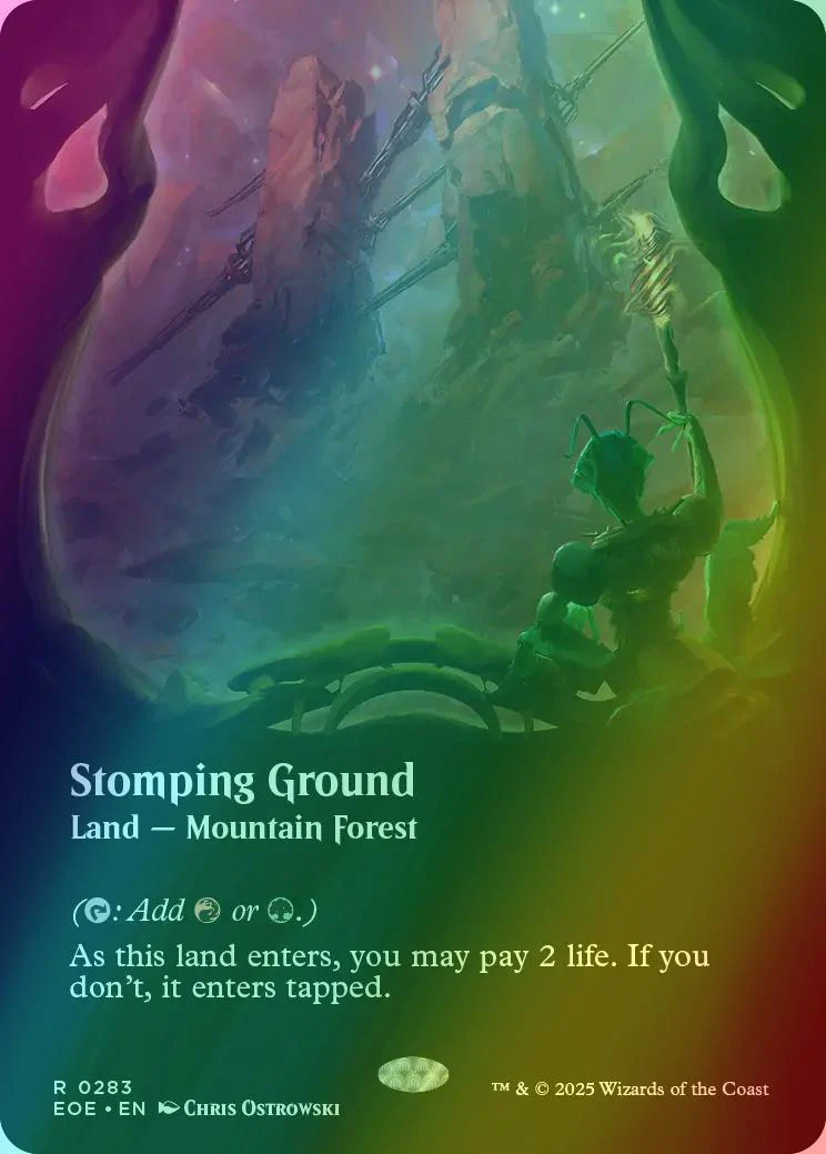 Stomping Ground [283] [Borderless] [Viewport] [Edge of Eternities] [Foil]