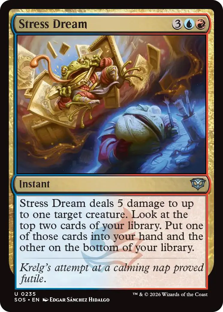 Stress Dream [235] [Secrets of Strixhaven] [Non-Foil]