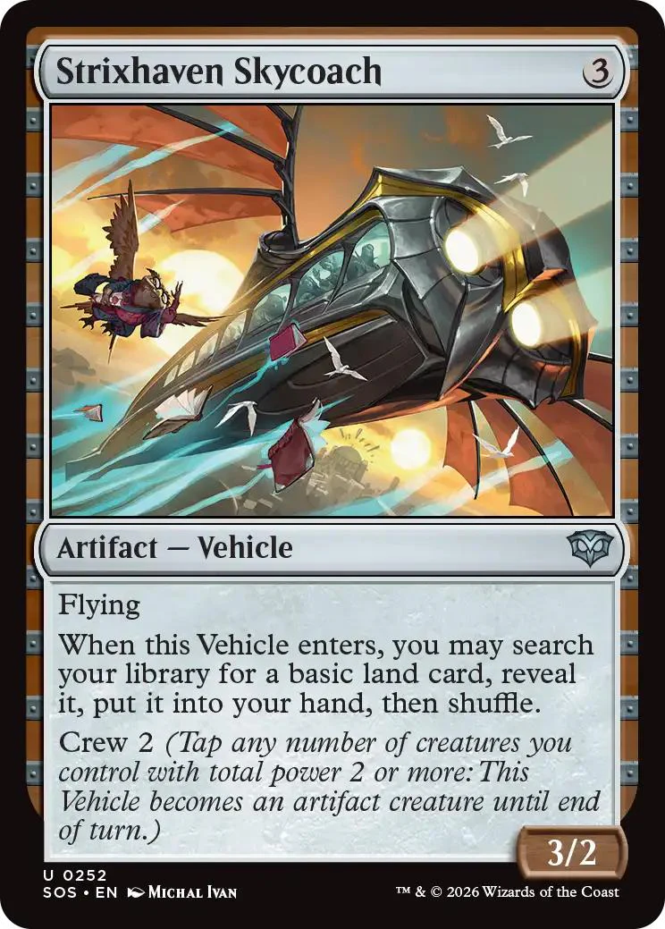 Strixhaven Skycoach [252] [Secrets of Strixhaven] [Non-Foil]