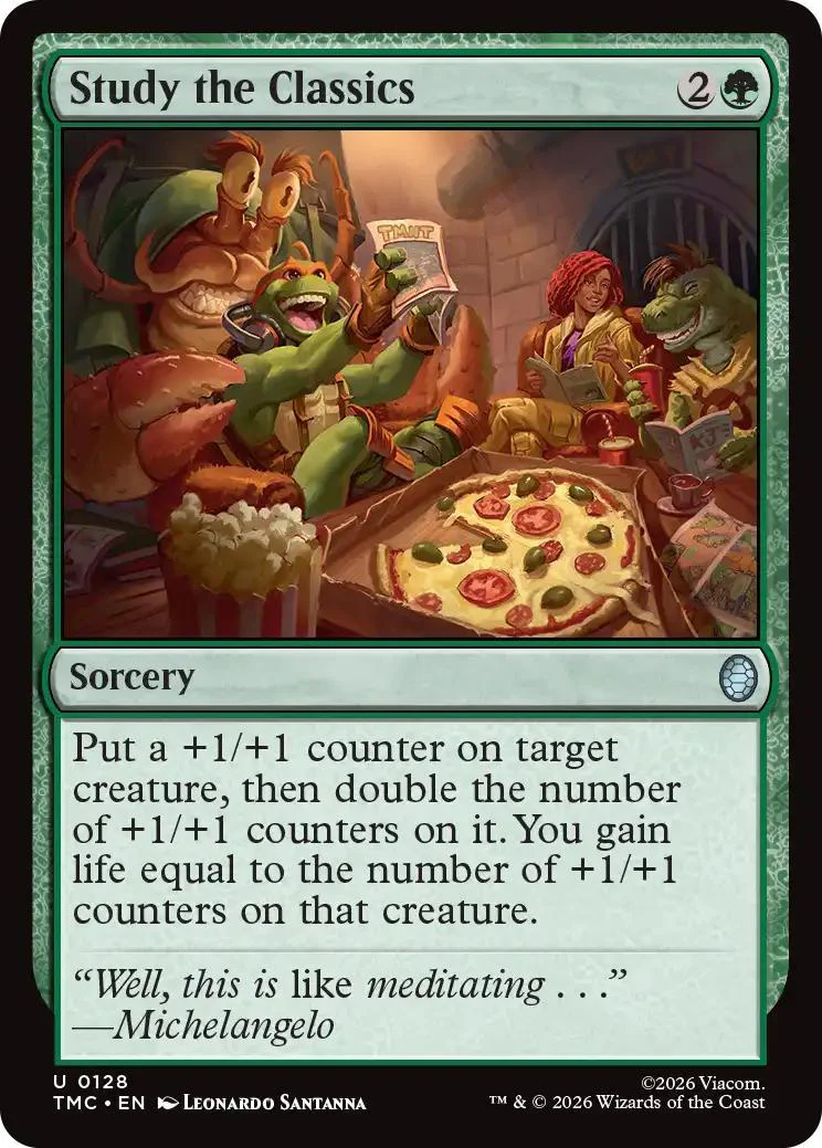 Study the Classics [128] [Team-Up] [Teenage Mutant Ninja Turtles Eternal] [Non-Foil]