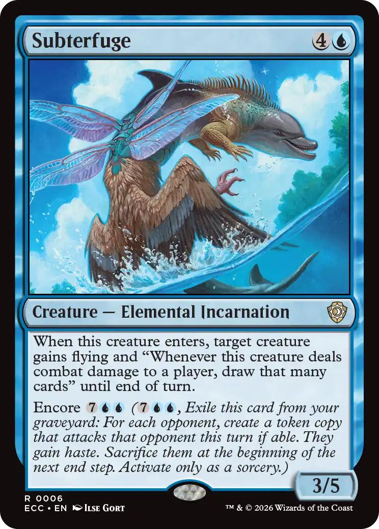 Subterfuge [6] [Lorwyn Eclipsed: Commander] [Non-Foil]