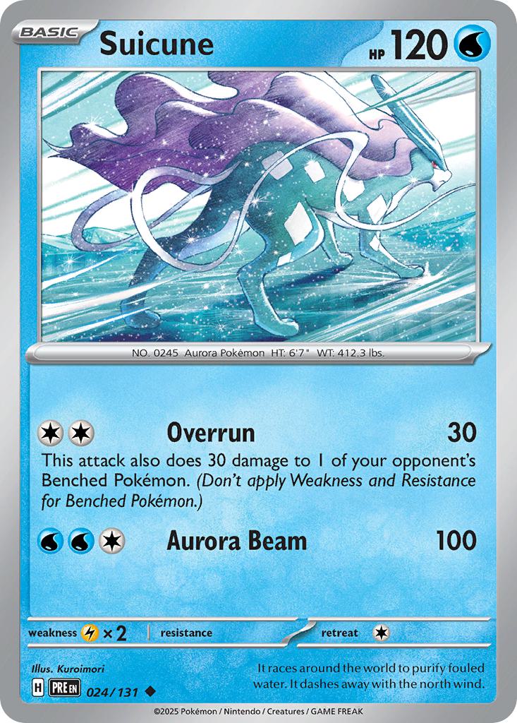 Suicune - 024/131 - Uncommon [sv085-024] [Non-Holo]