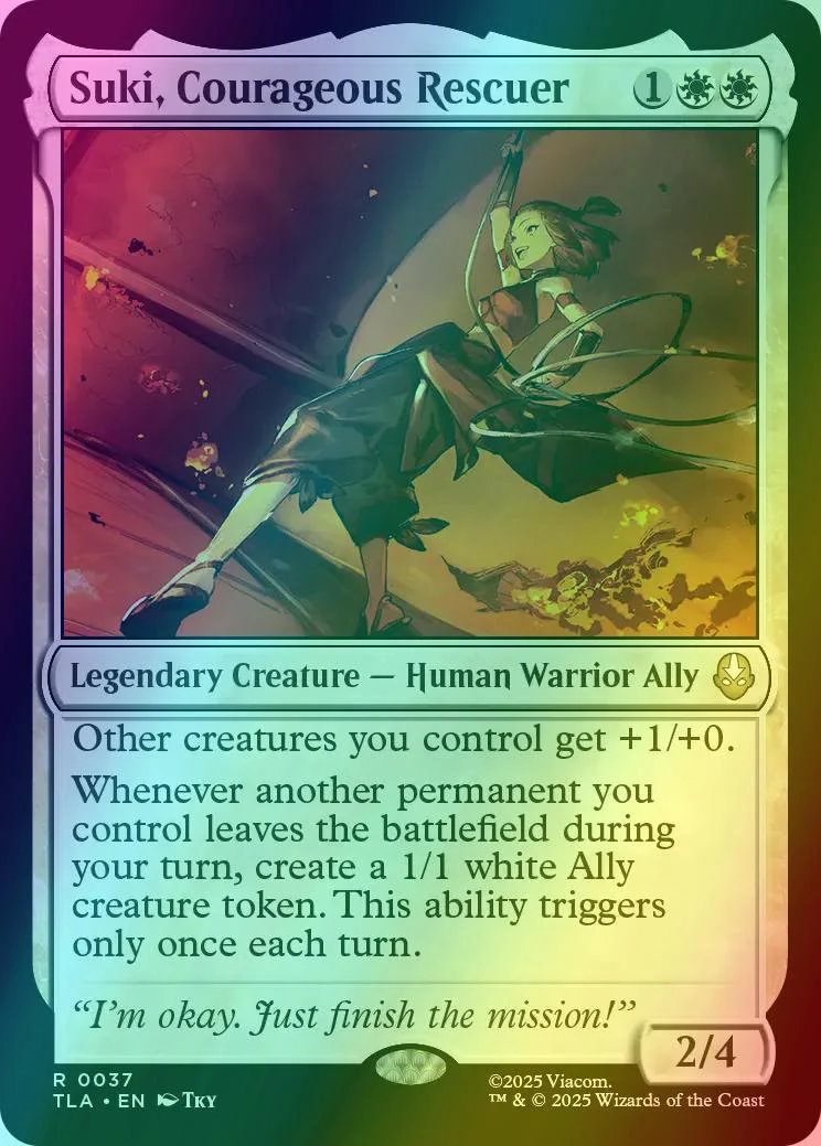 Suki, Courageous Rescuer [37] [Avatar: The Last Airbender] [Foil]
