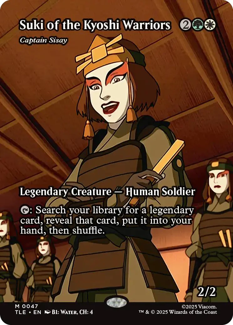 Suki of the Kyoshi Warriors - Captain Sisay [47] [Borderless] [Source Material] [Avatar: The Last Airbender Eternal] [Non-Foil]
