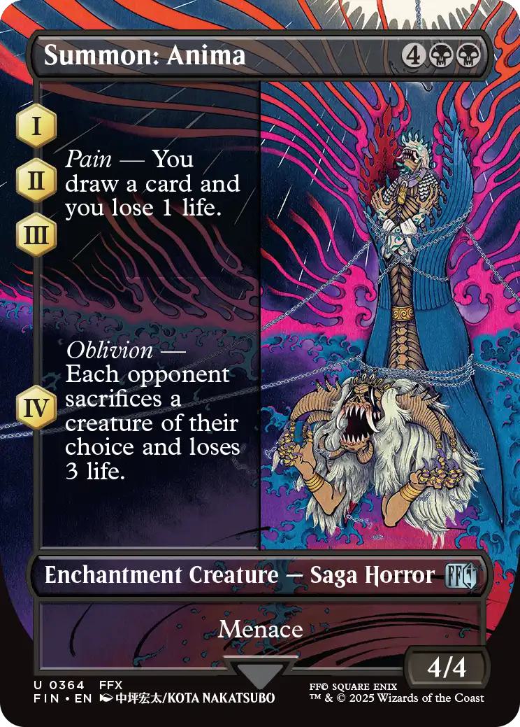 Summon: Anima [364] [Borderless] [FINAL FANTASY] [Non-Foil]