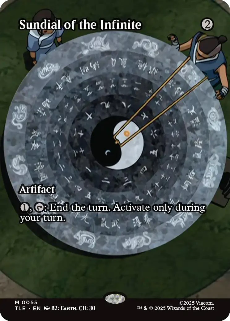 Sundial of the Infinite [55] [Borderless] [Source Material] [Avatar: The Last Airbender Eternal] [Non-Foil]