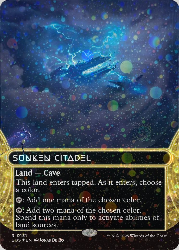 Sunken Citadel [131] [Borderless] [Edge of Eternities: Stellar Sights] [Galaxy Foil]