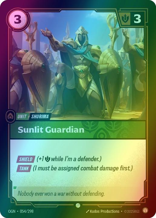 Sunlit Guardian - 054/298 [Origins] [Foil]