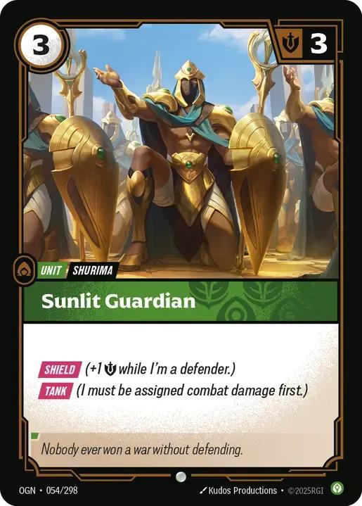 Sunlit Guardian - 054/298 [Origins] [Non-Foil]