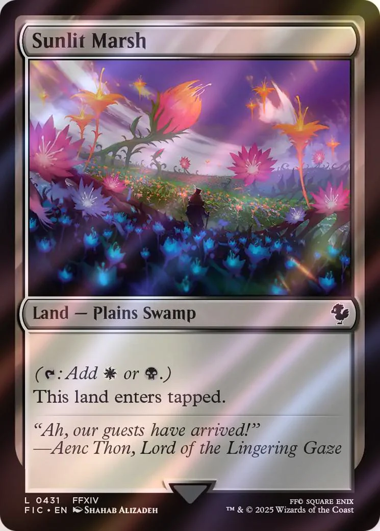 Sunlit Marsh [431] [FINAL FANTASY: Commander] [Surge Foil]