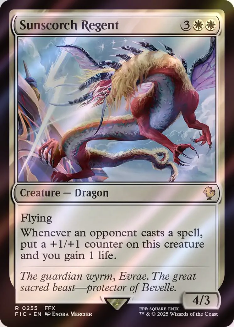 Sunscorch Regent [255] [FINAL FANTASY: Commander] [Surge Foil]