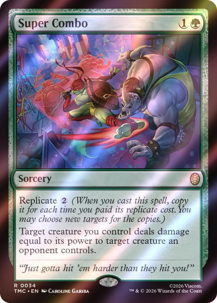 Super Combo [34] [Teenage Mutant Ninja Turtles Eternal] [Surge Foil]